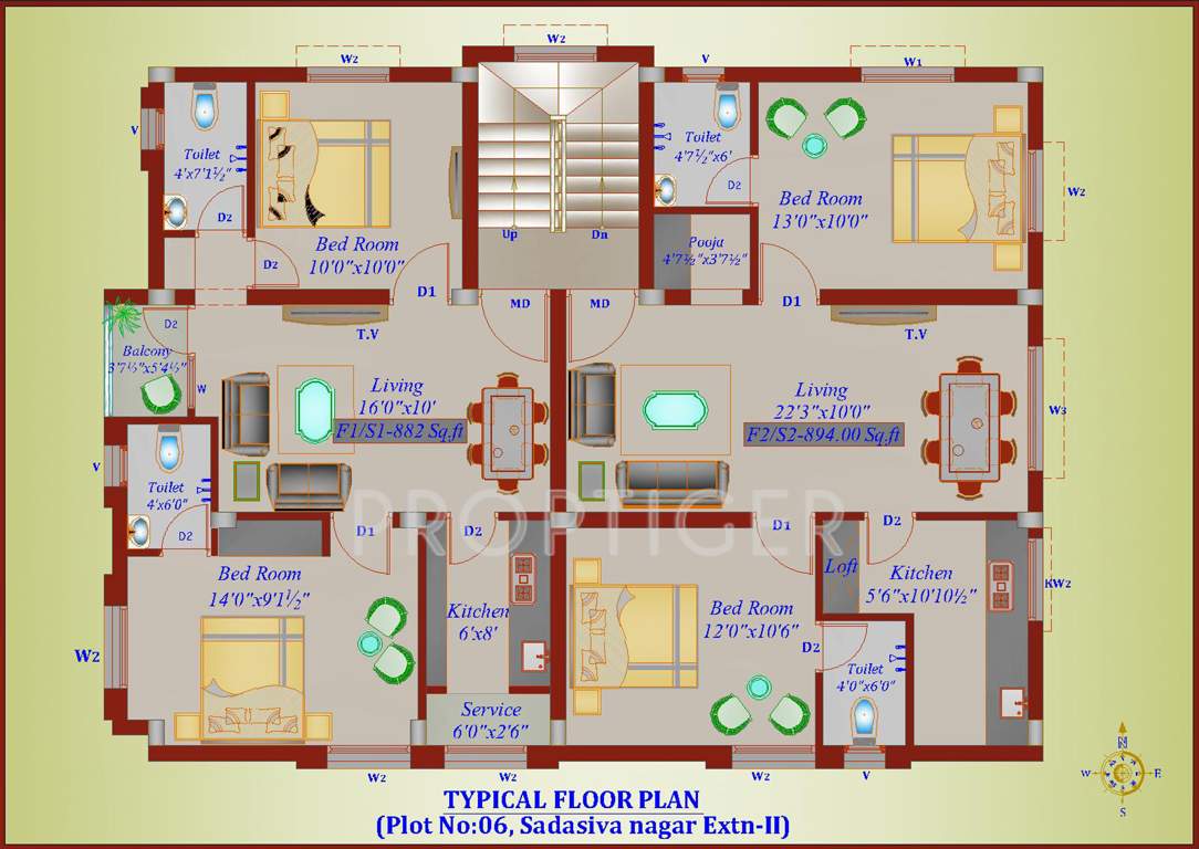 Images for Cluster Plan of Chennai Marigold