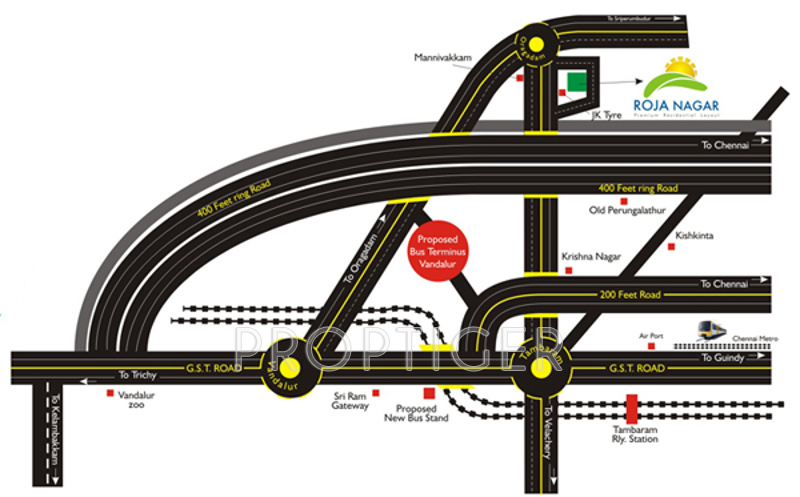 Images for Location Plan of SMA Roja Nagar