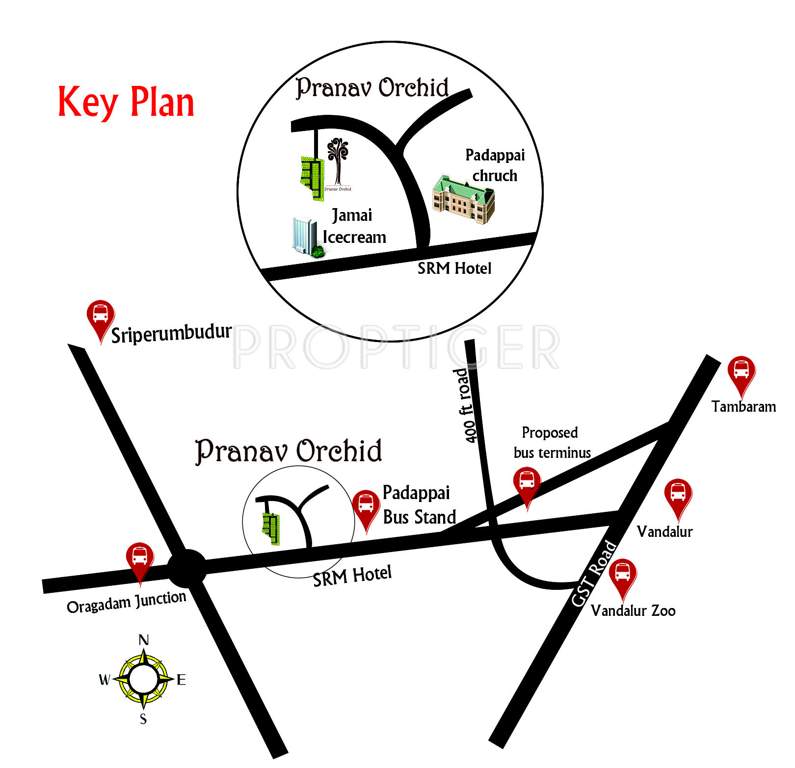  pranav orchid Images for Location Plan of Right Pranav Orchid