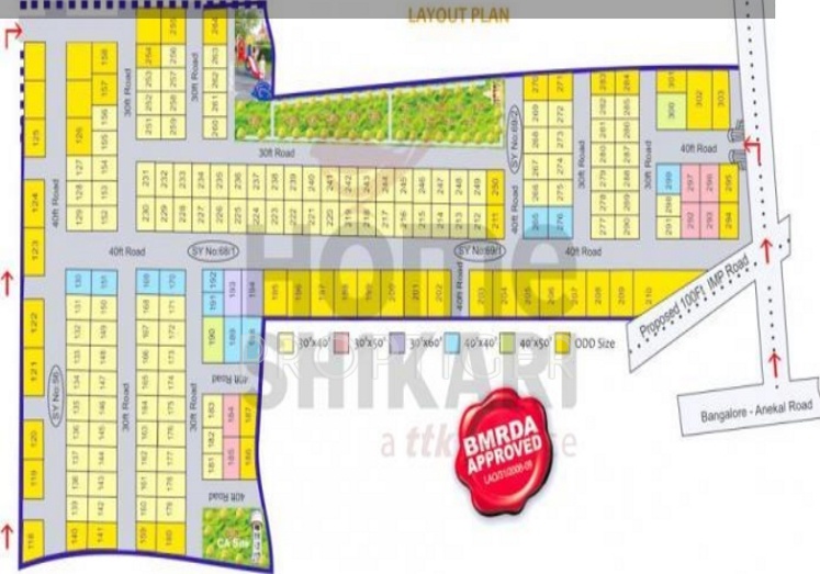 terracon projects terrenes Layout Plan