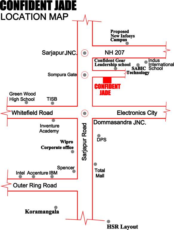  jade Images for Location Plan of Confident Jade