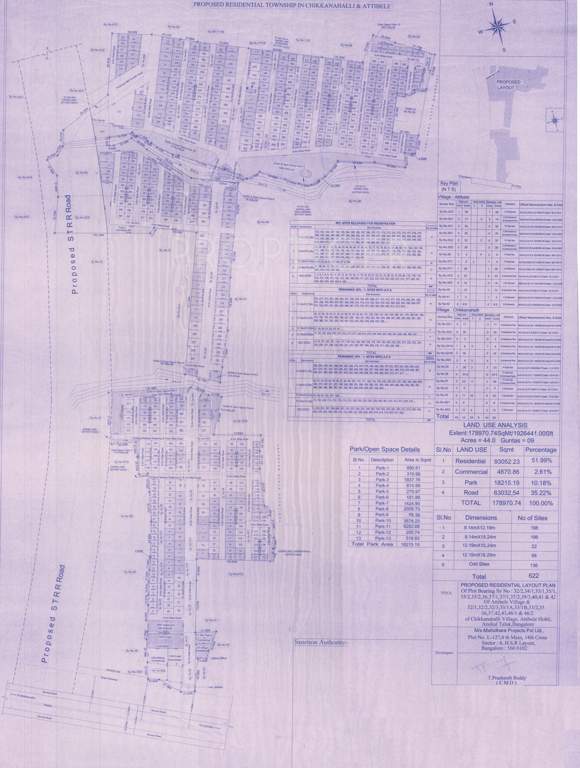Images for Layout Plan of Mahidhara Fortune City