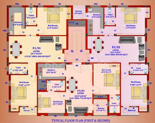  lavender Images for Cluster Plan of Chennai Estates Lavender