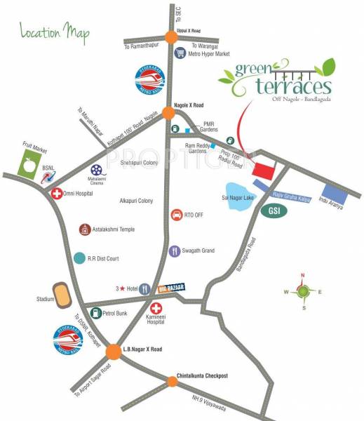 Images for Location Plan of Mahanagar Homes Green Terraces
