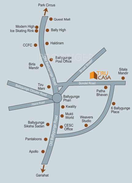 Images for Location Plan of Tirumala Tiru Casa
