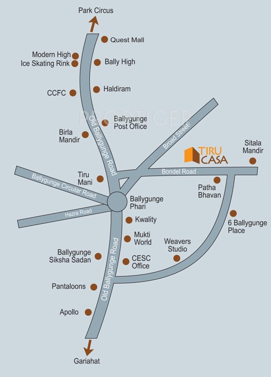 Images for Location Plan of Tirumala Tiru Casa