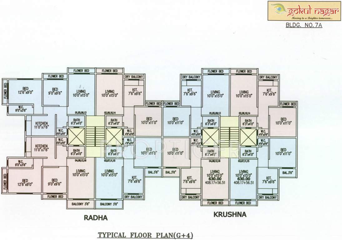 Images for Cluster Plan of Five Gokul Nagar