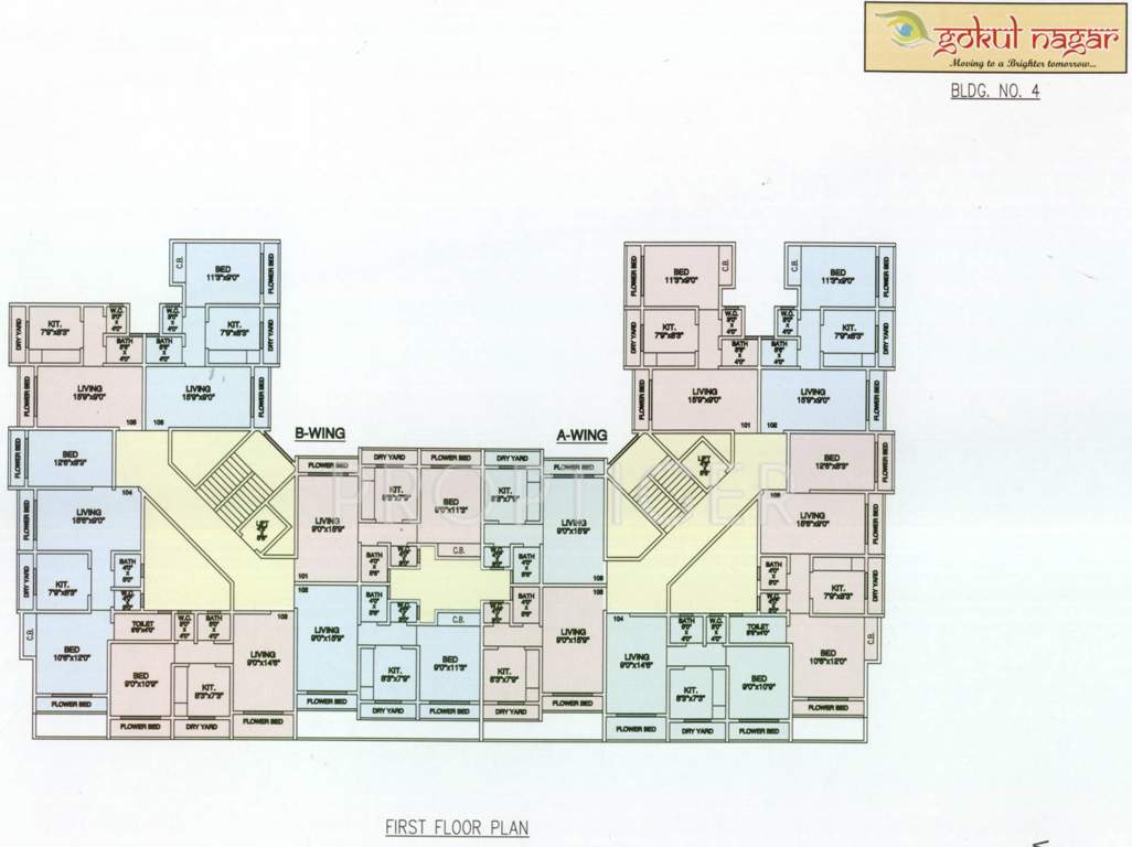  gokul nagar Images for Cluster Plan of Five Gokul Nagar