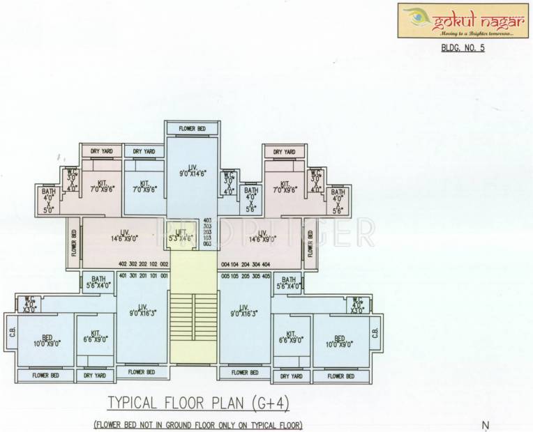  gokul-nagar Images for Cluster Plan of Five Gokul Nagar