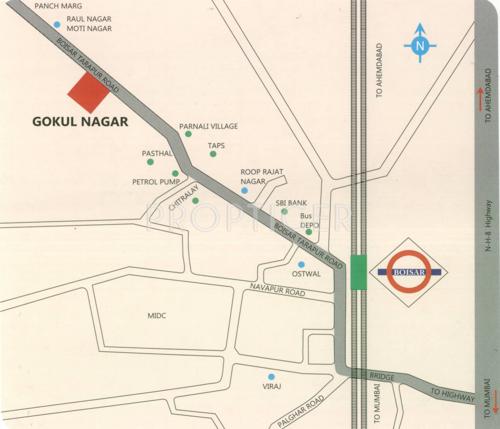 gokul-nagar Images for Location Plan of Five Gokul Nagar