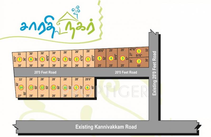 Images for Layout Plan of KSR Land Sarathi Nagar
