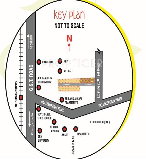 Images for Location Plan of KSR Land Sarathi Nagar