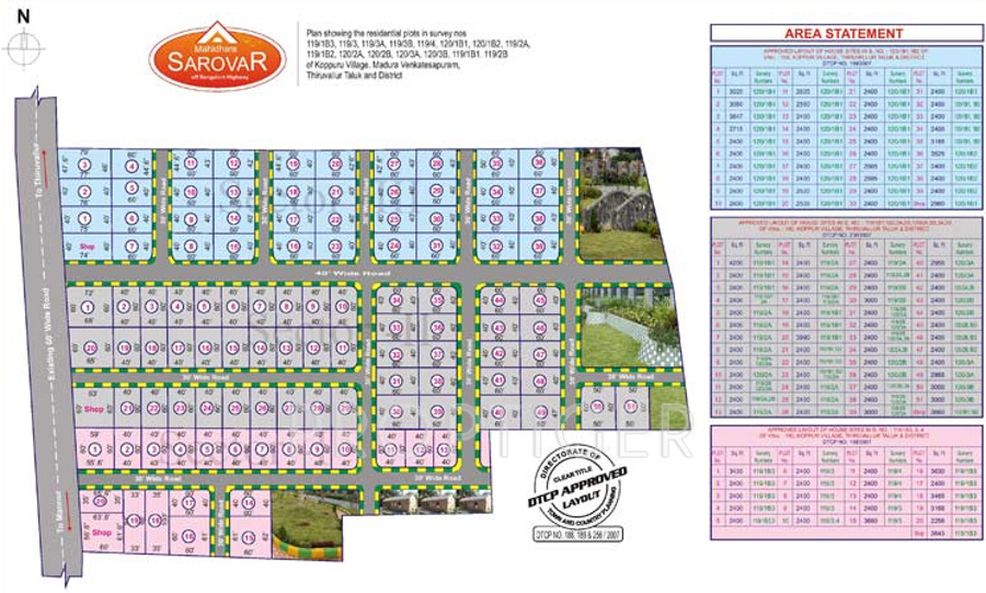 Images for Layout Plan of Mahidhara Sarovar