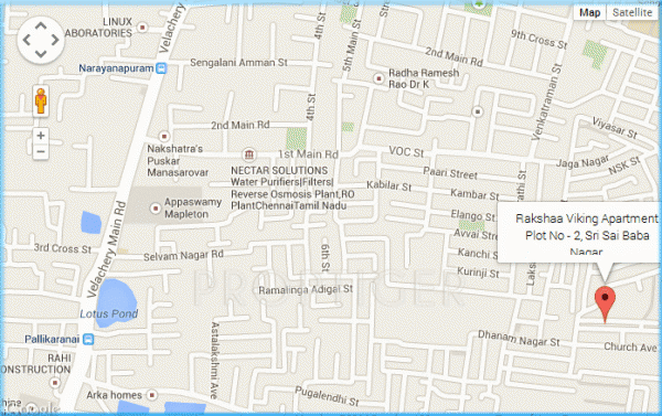 rakshaa-builders viking Location Plan