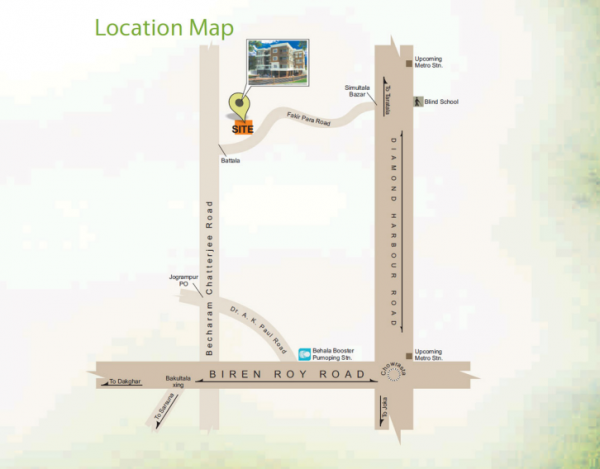  greens Location Plan