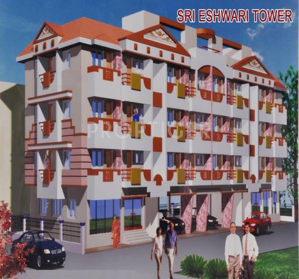 Elevation arrummula-constructions-pvt-ltd sree-eshwari-tower Elevation