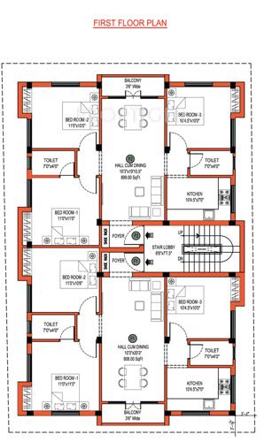 Images for Cluster Plan of JKB Sri Guna