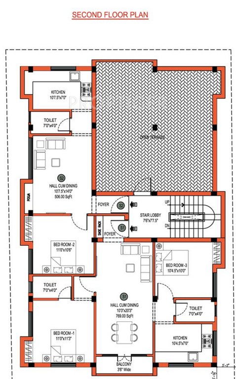 Images for Cluster Plan of JKB Sri Guna
