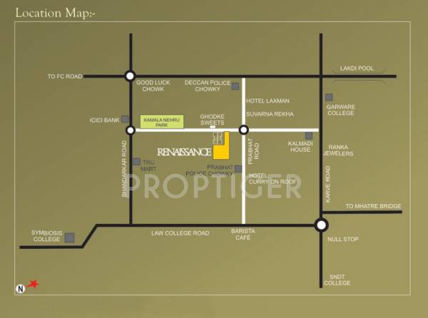 Images for Location Plan of Bhansali Renaissance
