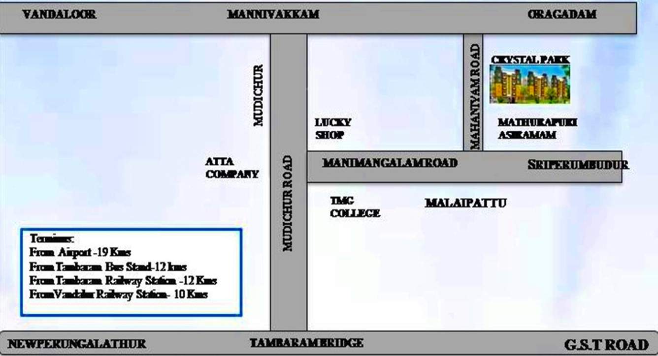 crystal park Images for Location Plan of Ashirvaadh Crystal Park