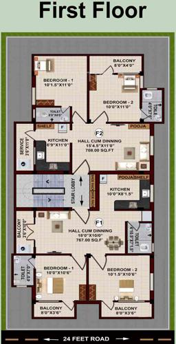 Images for Cluster Plan of JKB Sri Nithra
