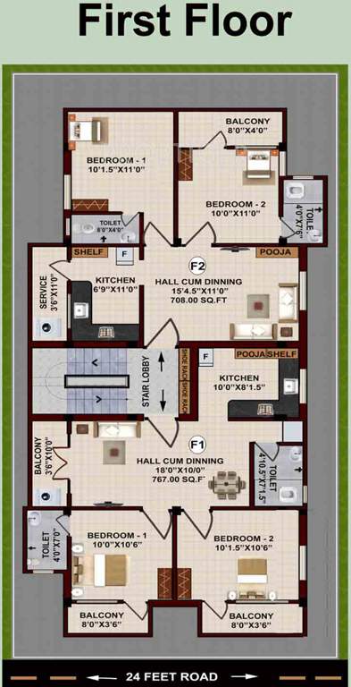 Images for Cluster Plan of JKB Sri Nithra