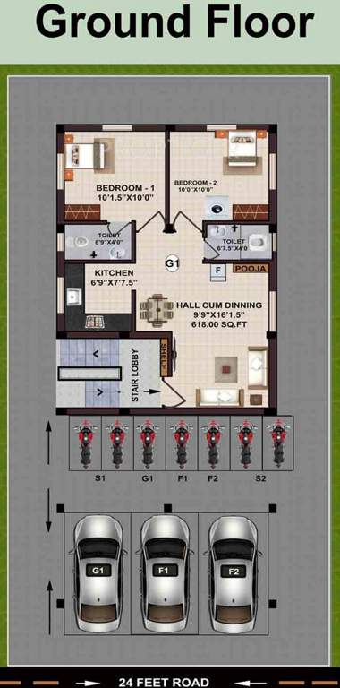 Images for Cluster Plan of JKB Sri Nithra