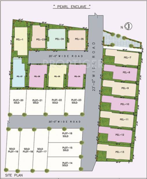 Images for Site Plan of Engineers Pearl Enclave