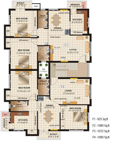 Images for Cluster Plan of Engineers Richmond Court