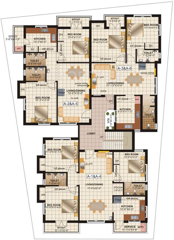 Images for Cluster Plan of Engineers Richmond Court Phase II