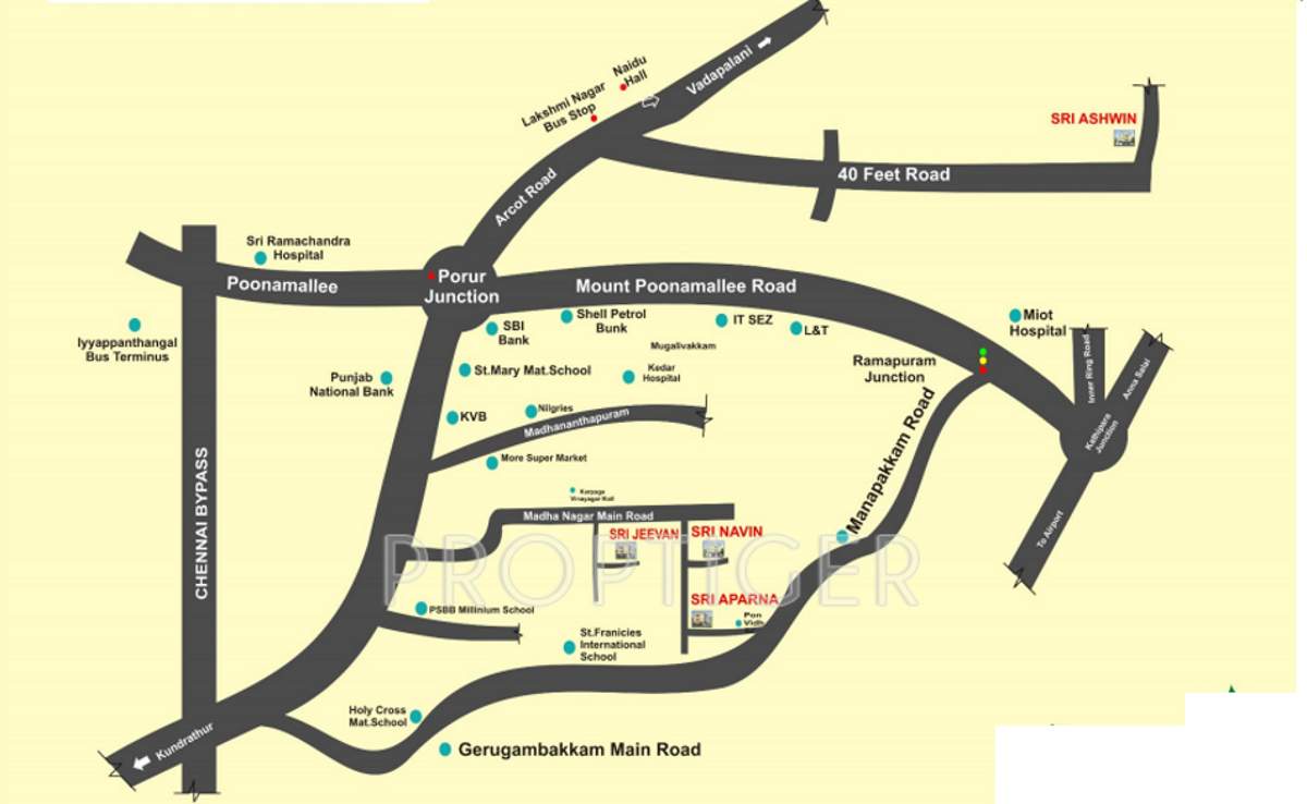 Images for Location Plan of JKB Sri Aparna
