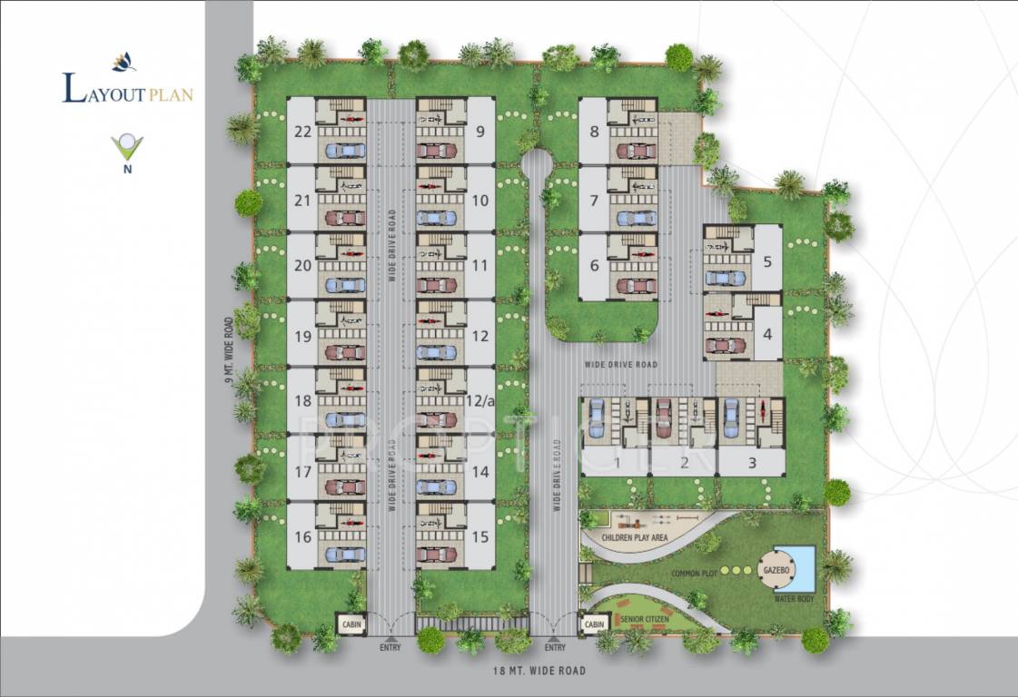 Images for Layout Plan of Shree Radha Jaldeep Entice