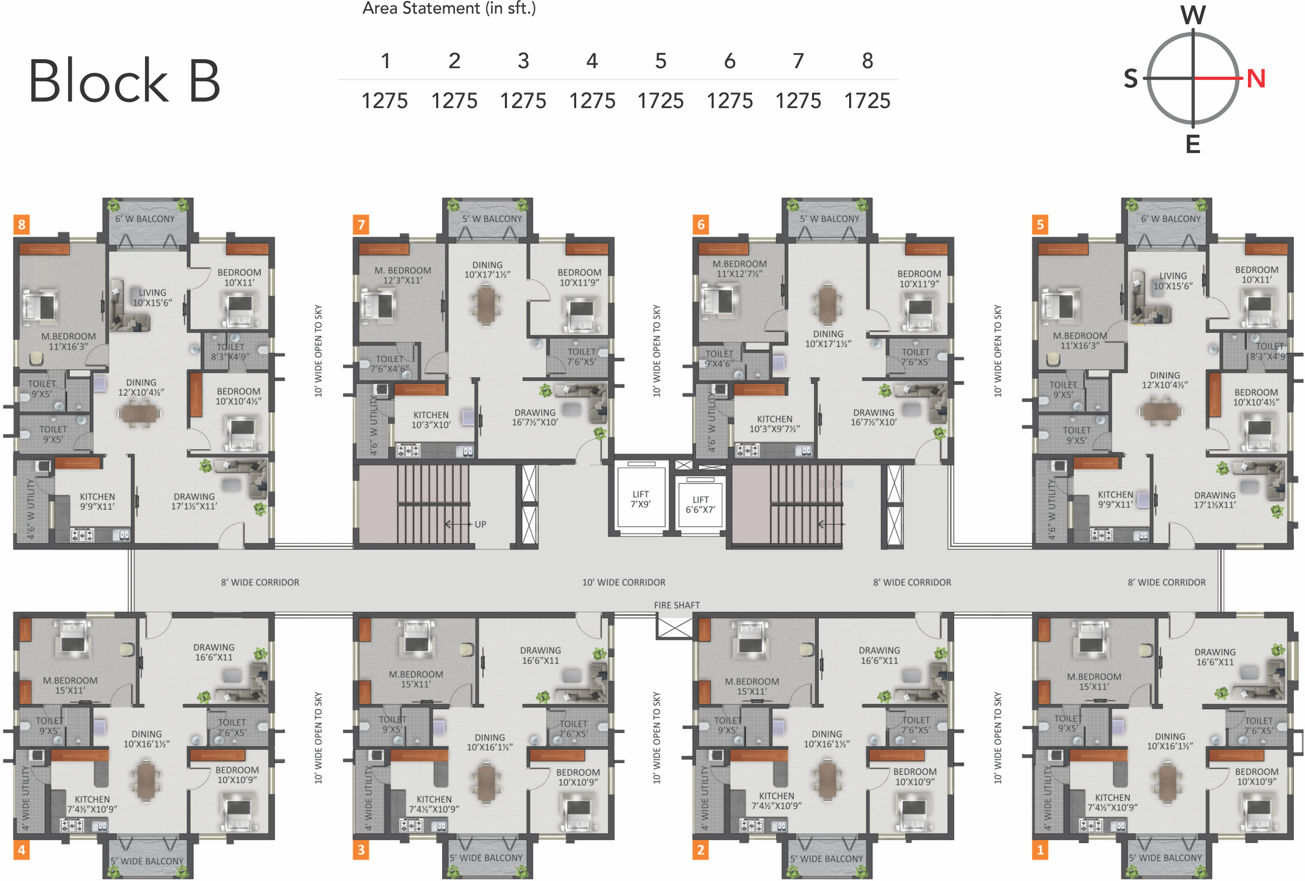 Typical Apartment Floor Plan - Image to u