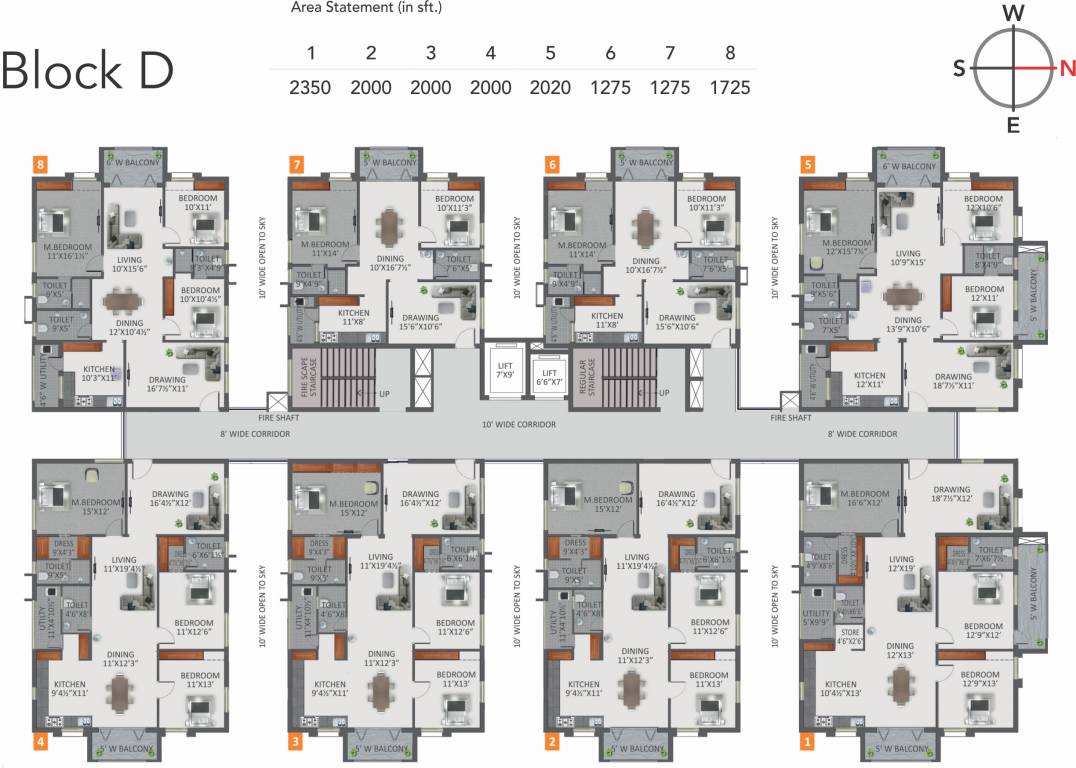 Images for Cluster Plan of GreenMark Galaxy Apartments