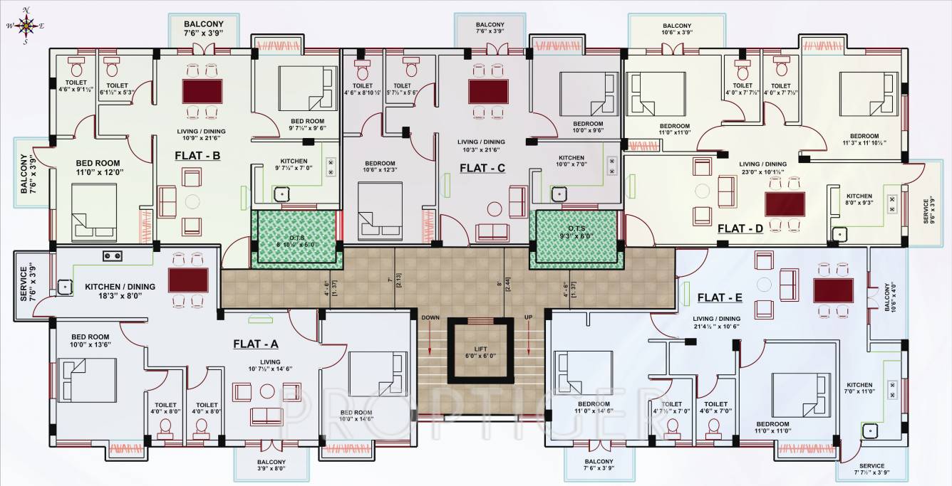 sbb homes radha enclave Radha Enclave Cluster Plan