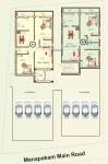 Block A,B Cluster Plan for ground Floor sbb-homes thirumala-apartments Block A,B Cluster Plan for ground Floor