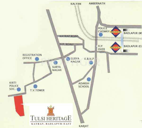 Images for Location Plan of 5P Group Tulsi Heritage
