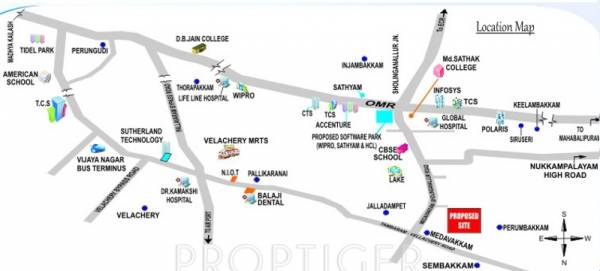 sbb-homes navarathna Location Plan