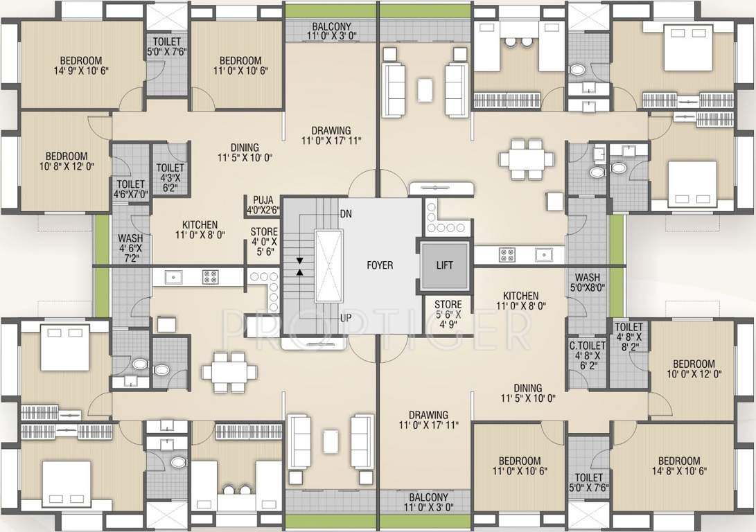  garden residency iii Images for Cluster Plan of Shaligram Garden Residency III