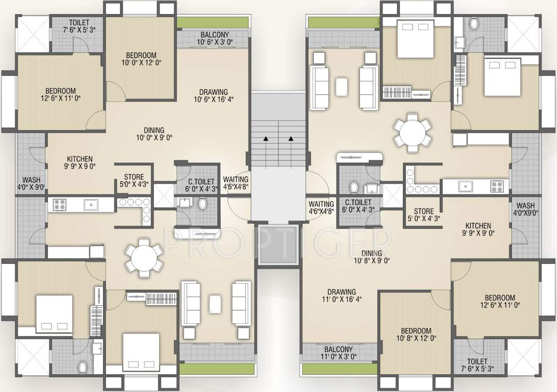  garden residency iii Images for Cluster Plan of Shaligram Garden Residency III