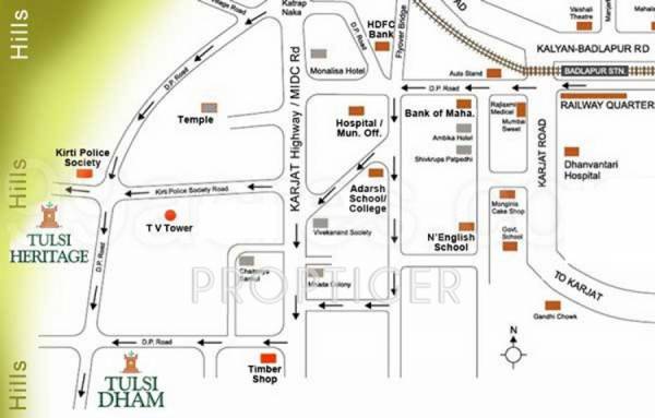 Images for Location Plan of 5P Group Tulsi Dham