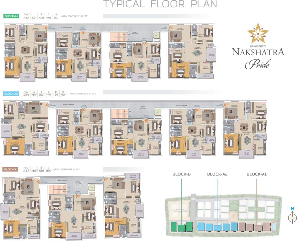  nakshatra pride Images for Cluster Plan of Gangothri Nakshatra Pride