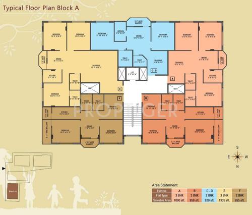  allen-enclave Images for Cluster Plan of Bhawani Allen Enclave