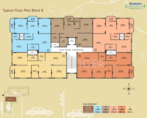  allen-enclave Images for Cluster Plan of Bhawani Allen Enclave