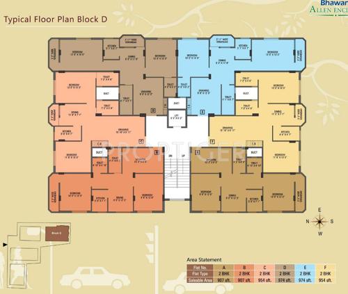  allen-enclave Images for Cluster Plan of Bhawani Allen Enclave