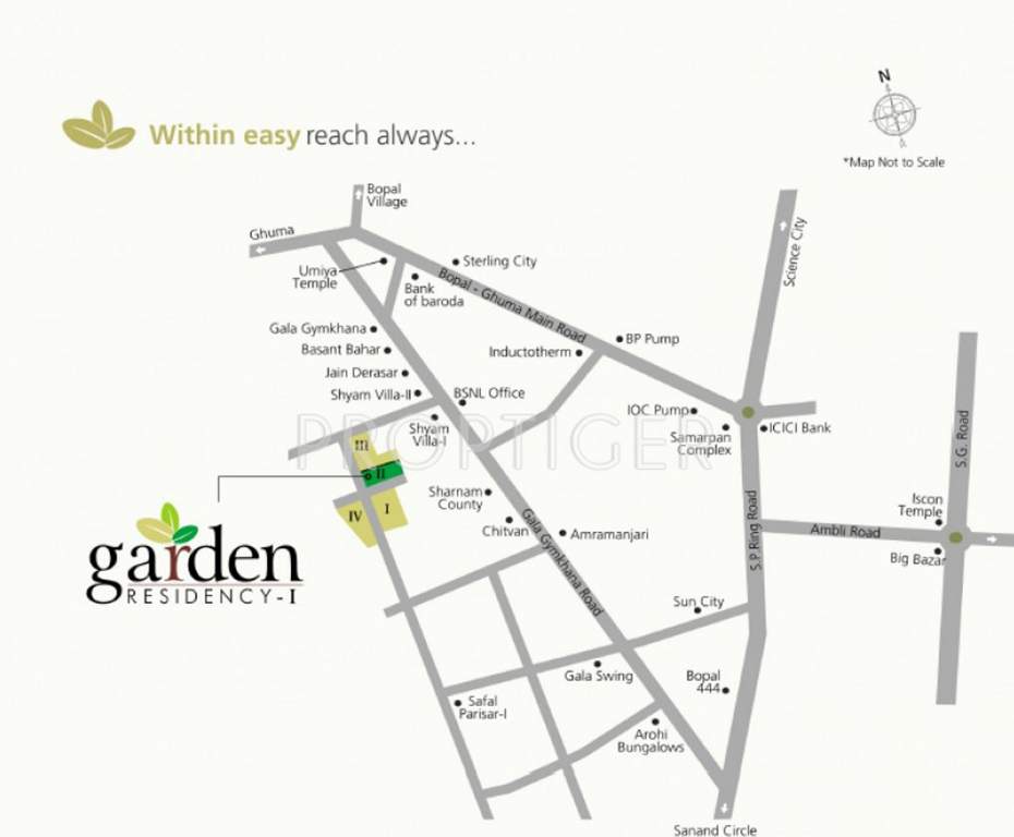 garden residency i Images for Location Plan of Shaligram Garden Residency I