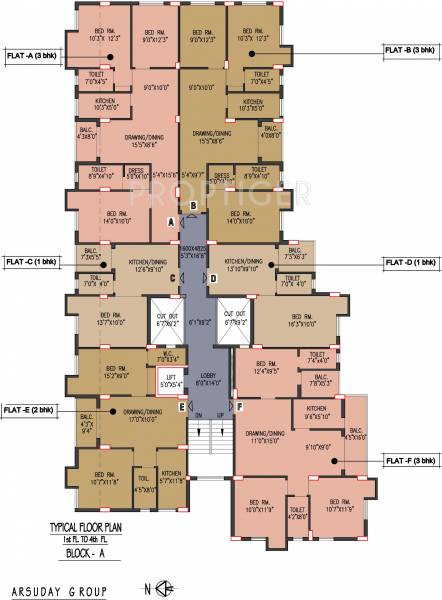 Images for Cluster Plan of Arsuday Residency