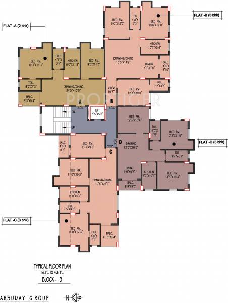 Images for Cluster Plan of Arsuday Residency