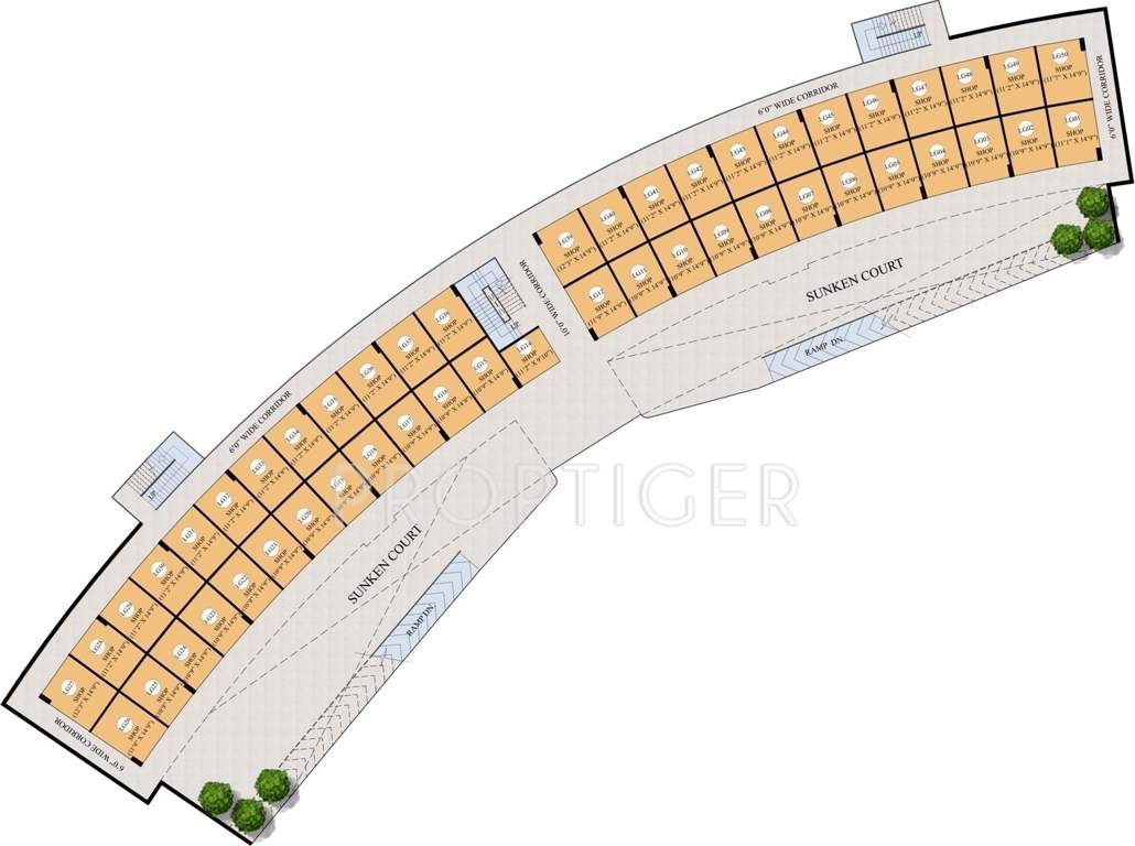 Images for Cluster Plan of Gaursons City Galleria