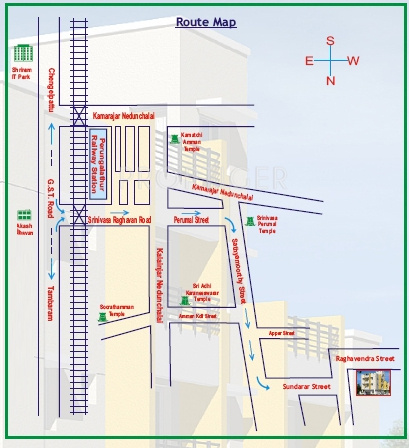 sri-raghavendra-builders guru-enclave Location Plan